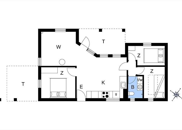 30444-odder-strandparksvej-35 בית נופש אודר